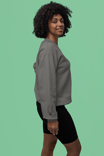 I Wish Cropped Fleece Hoodie - Image 14