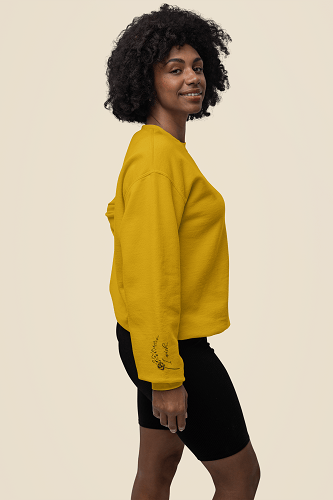 I Wish Cropped Fleece Hoodie - Image 20