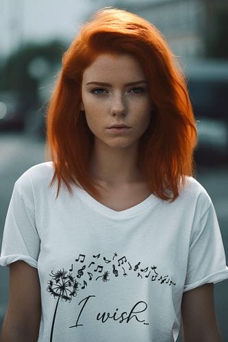 I Wish on a Soft Style T-Shirt - Image 2