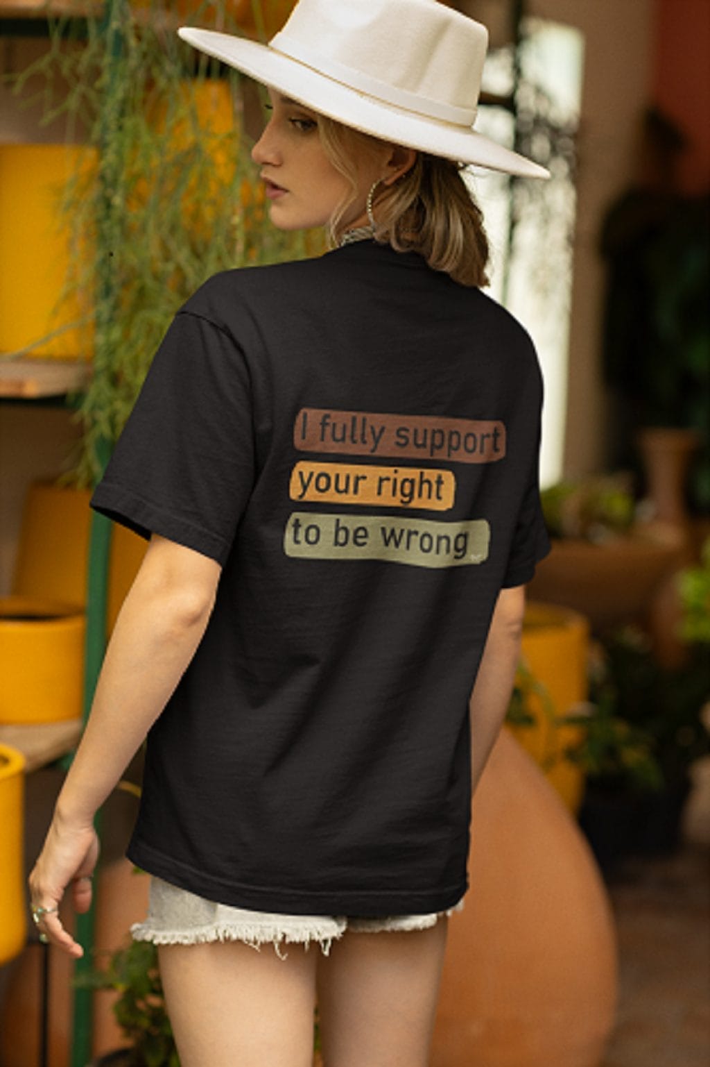 "I Fully Support Your Right to be Wrong" design created by RJ&T on a Soft-Style T-Shirt - Image 8