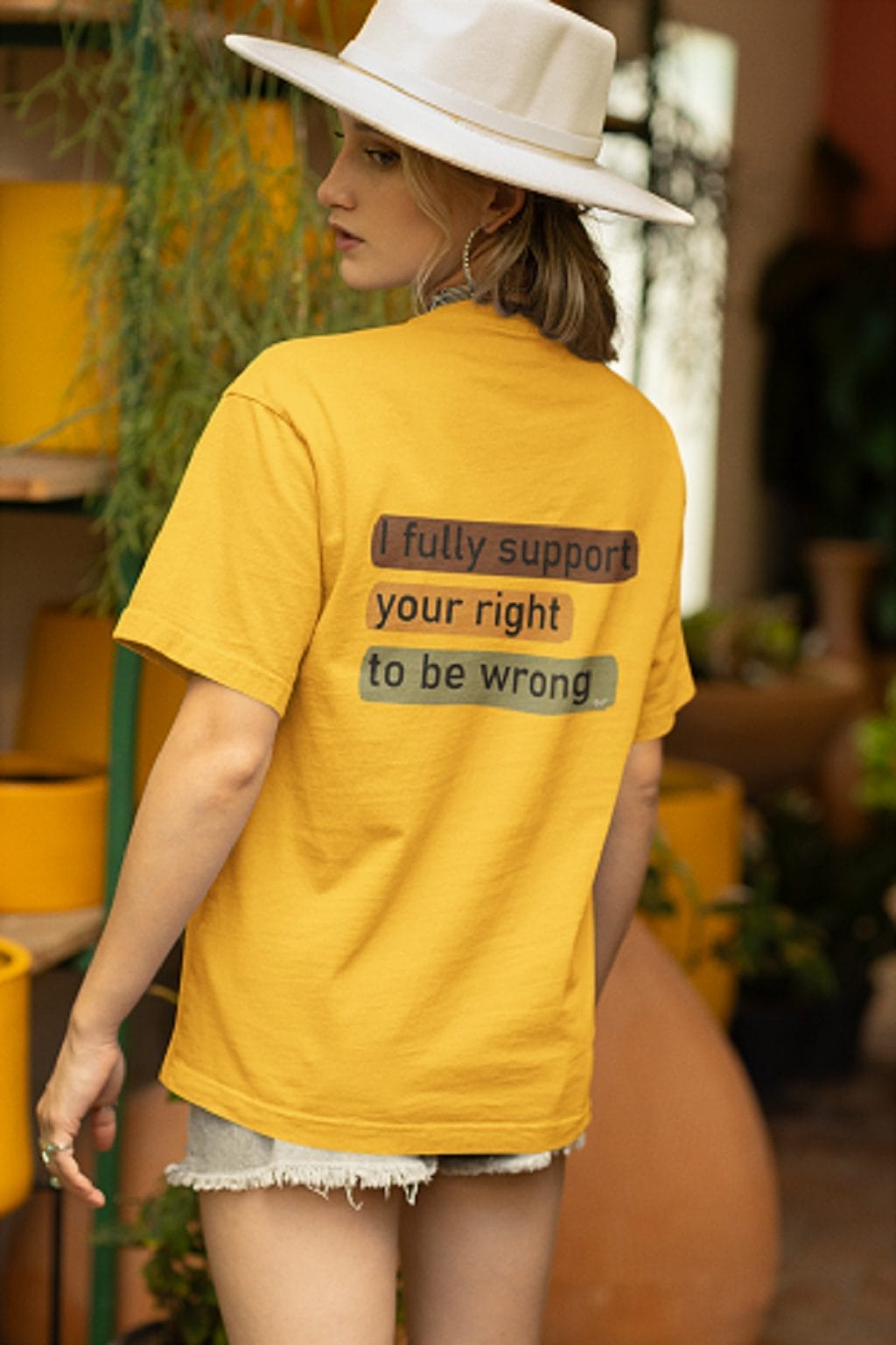 "I Fully Support Your Right to be Wrong" design created by RJ&T on a Soft-Style T-Shirt - Image 6