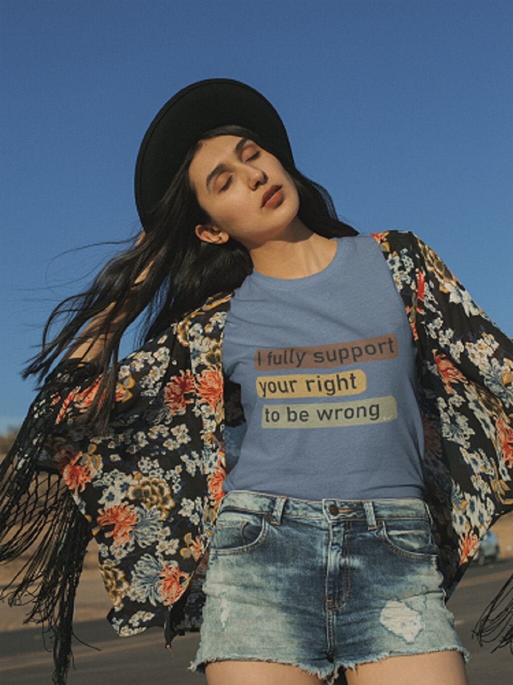 "I Fully Support Your Right to be Wrong" design created by RJ&T on a Soft-Style T-Shirt - Image 24