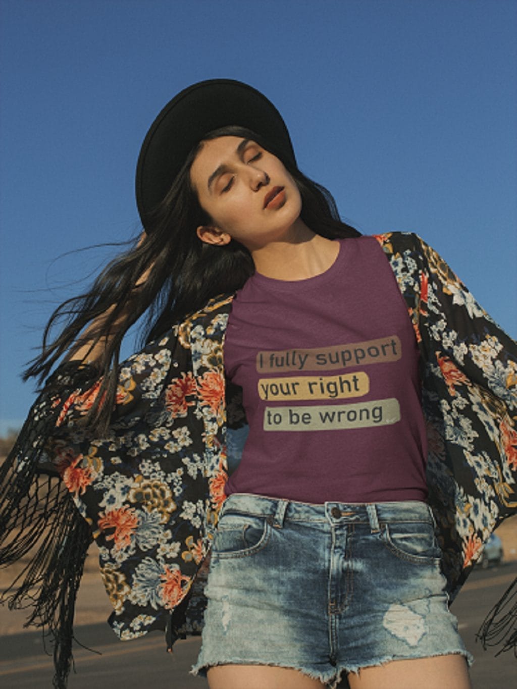 "I Fully Support Your Right to be Wrong" design created by RJ&T on a Soft-Style T-Shirt - Image 20