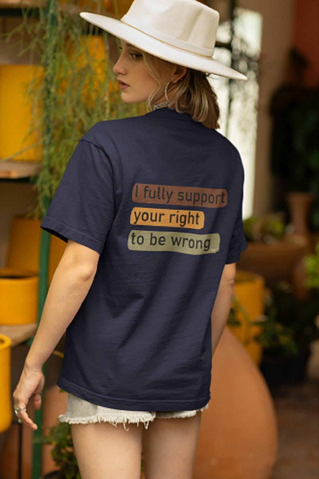 "I Fully Support Your Right to be Wrong" design created by RJ&T on a Soft-Style T-Shirt - Image 17
