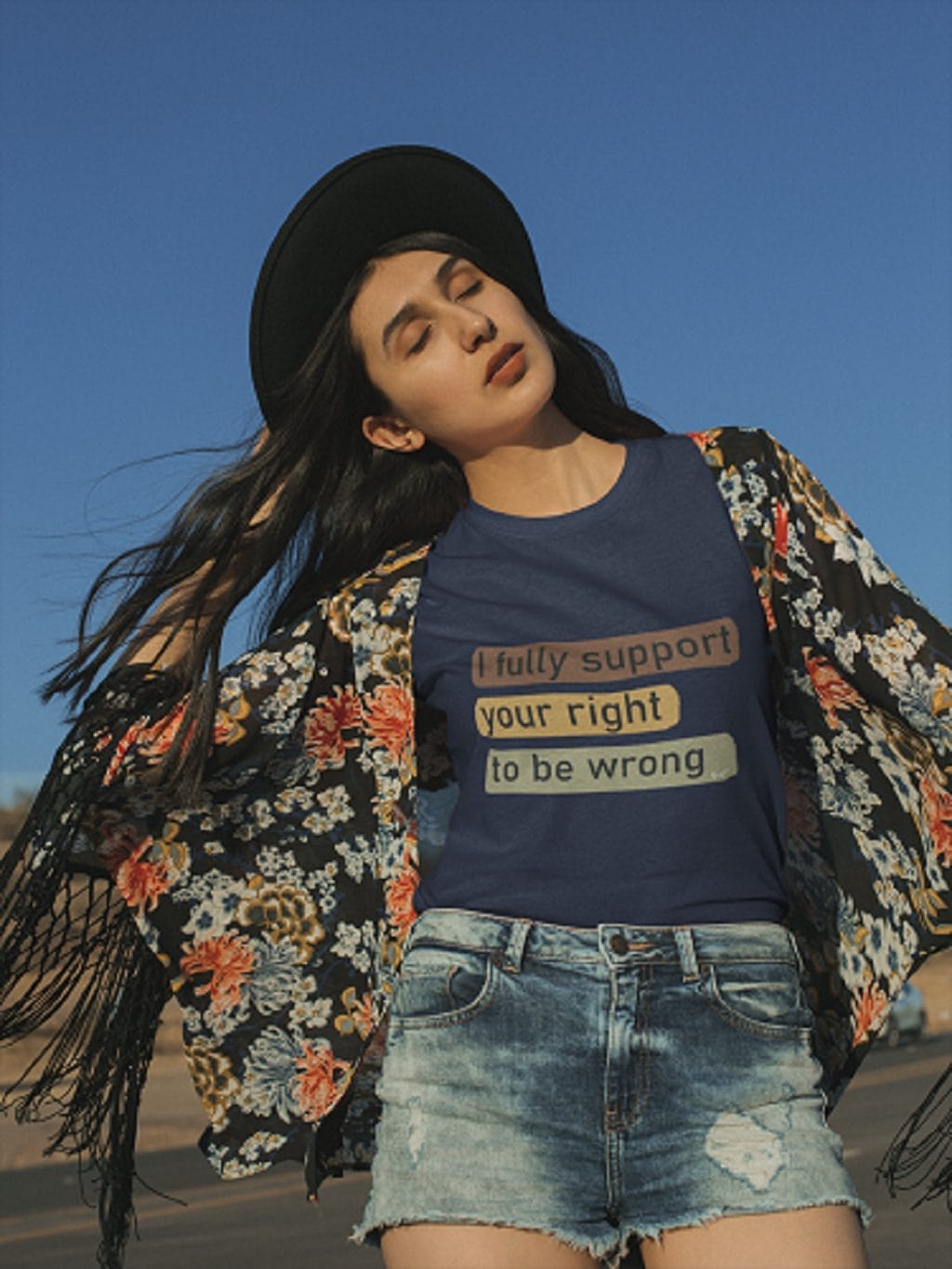 "I Fully Support Your Right to be Wrong" design created by RJ&T on a Soft-Style T-Shirt - Image 16