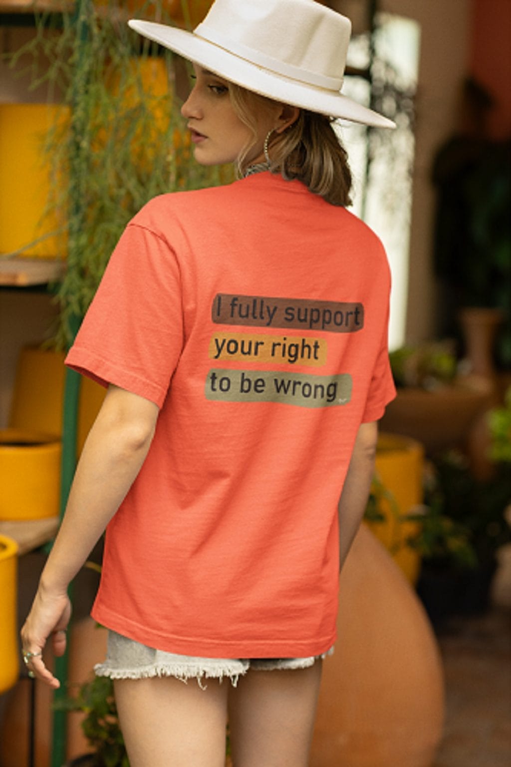 "I Fully Support Your Right to be Wrong" design created by RJ&T on a Soft-Style T-Shirt - Image 15