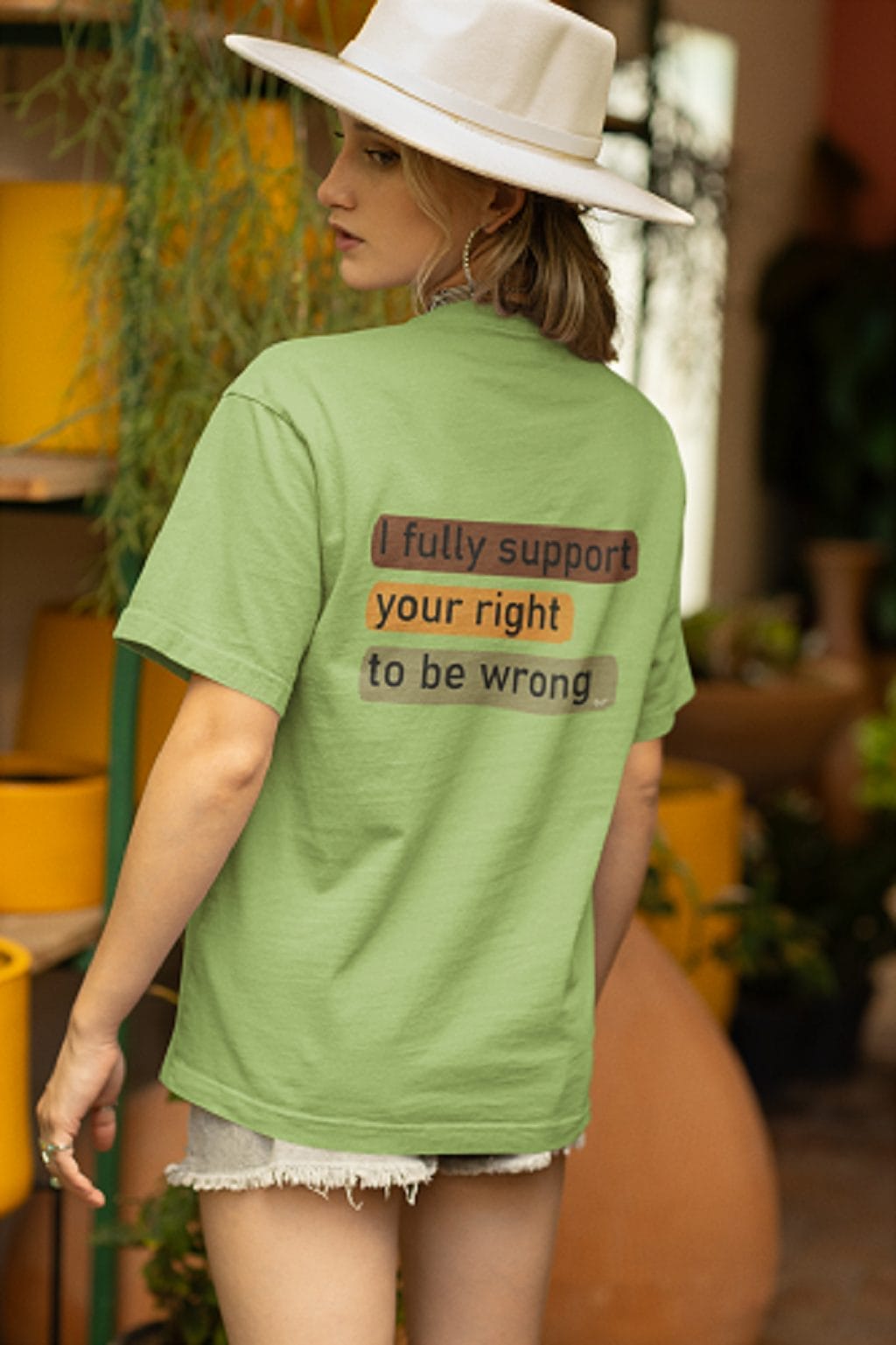"I Fully Support Your Right to be Wrong" design created by RJ&T on a Soft-Style T-Shirt - Image 14