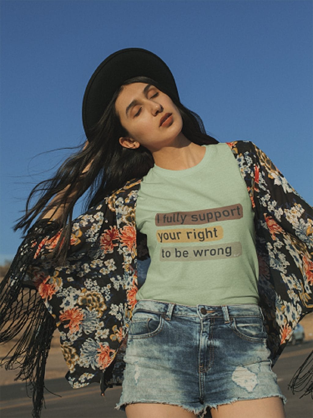 "I Fully Support Your Right to be Wrong" design created by RJ&T on a Soft-Style T-Shirt - Image 13