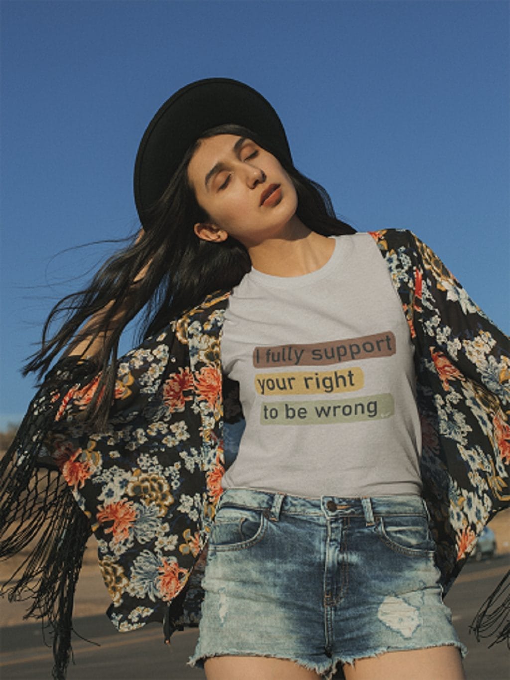 "I Fully Support Your Right to be Wrong" design created by RJ&T on a Soft-Style T-Shirt - Image 11