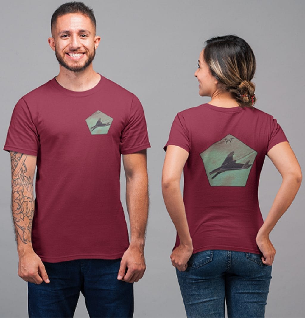 1956 Hood Emblem on a Soft-Style T-Shirt - Image 6