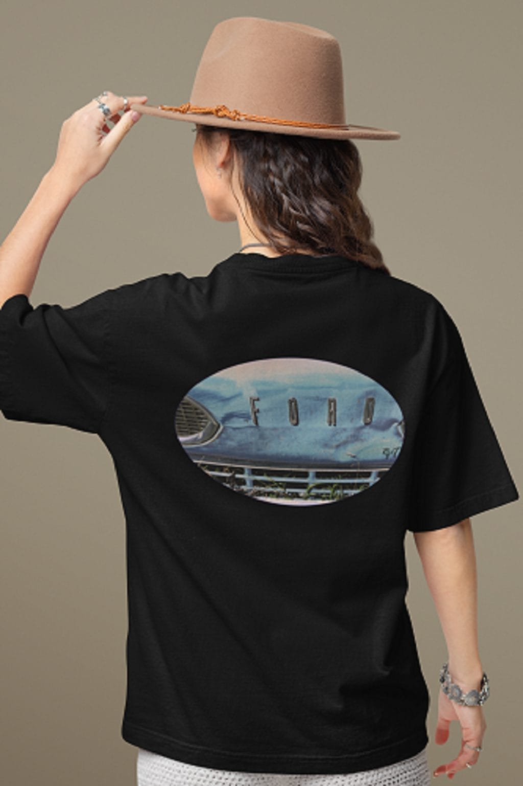 1964/65 Van Front Grill on a Soft-Style T-Shirt - Image 5