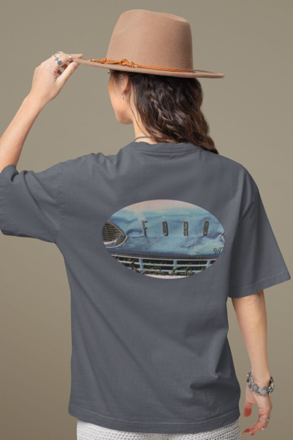 1964/65 Van Front Grill on a Soft-Style T-Shirt - Image 34