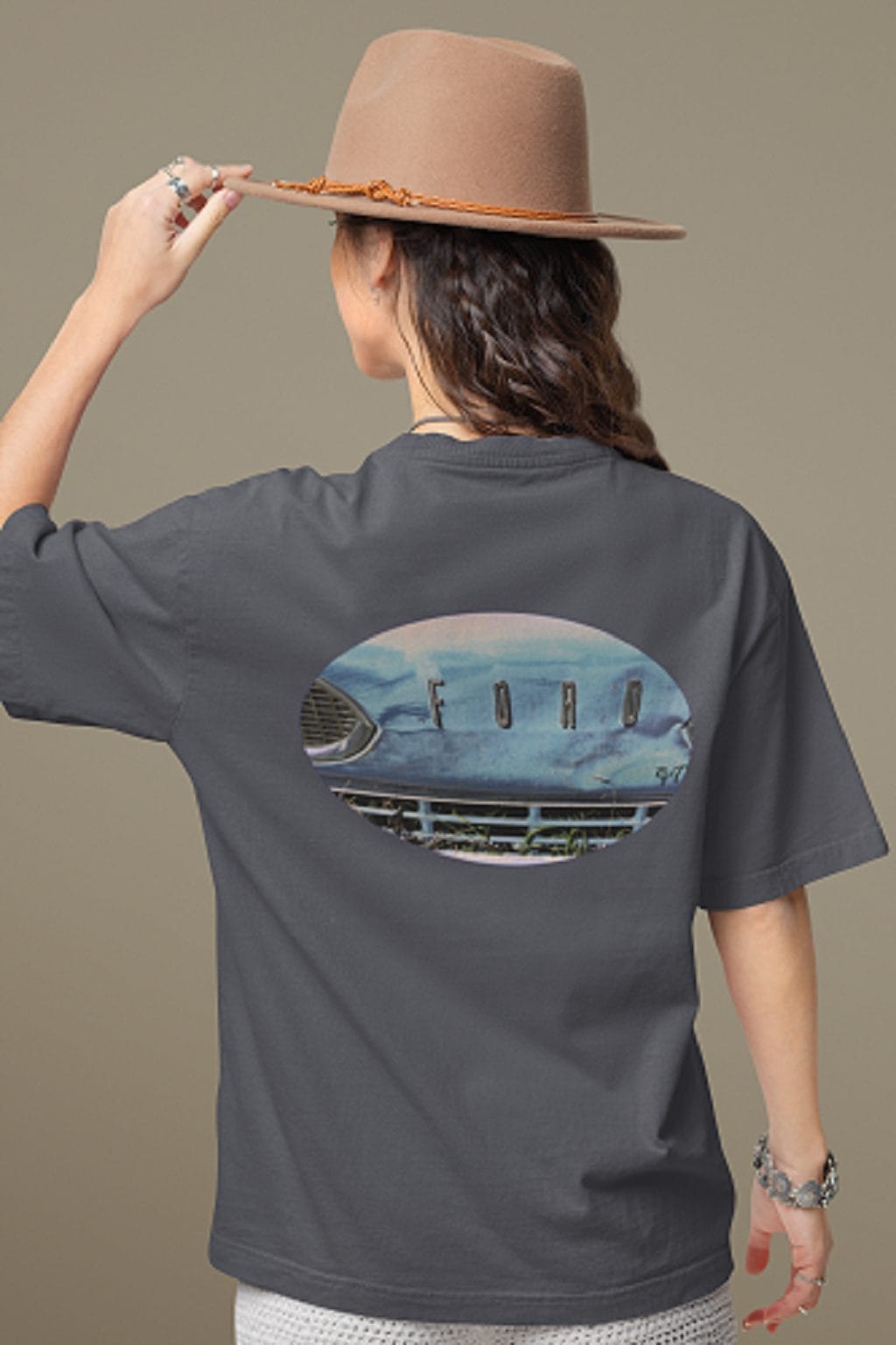 1964/65 Van Front Grill on a Soft-Style T-Shirt - Image 31