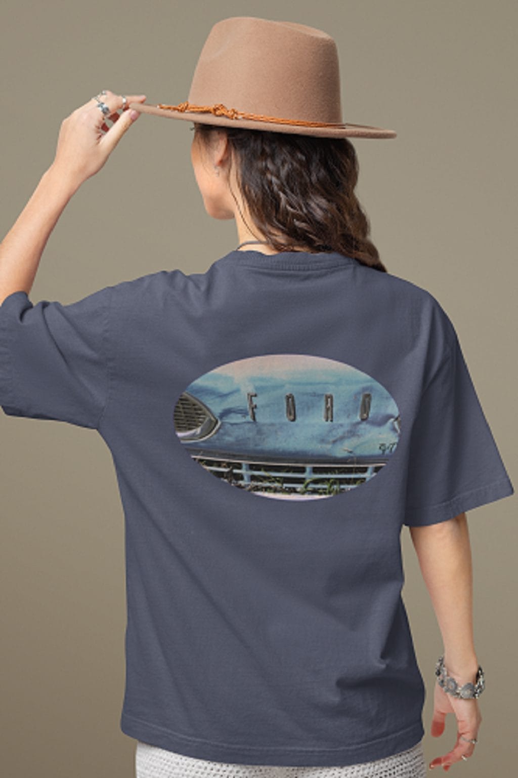 1964/65 Van Front Grill on a Soft-Style T-Shirt - Image 25