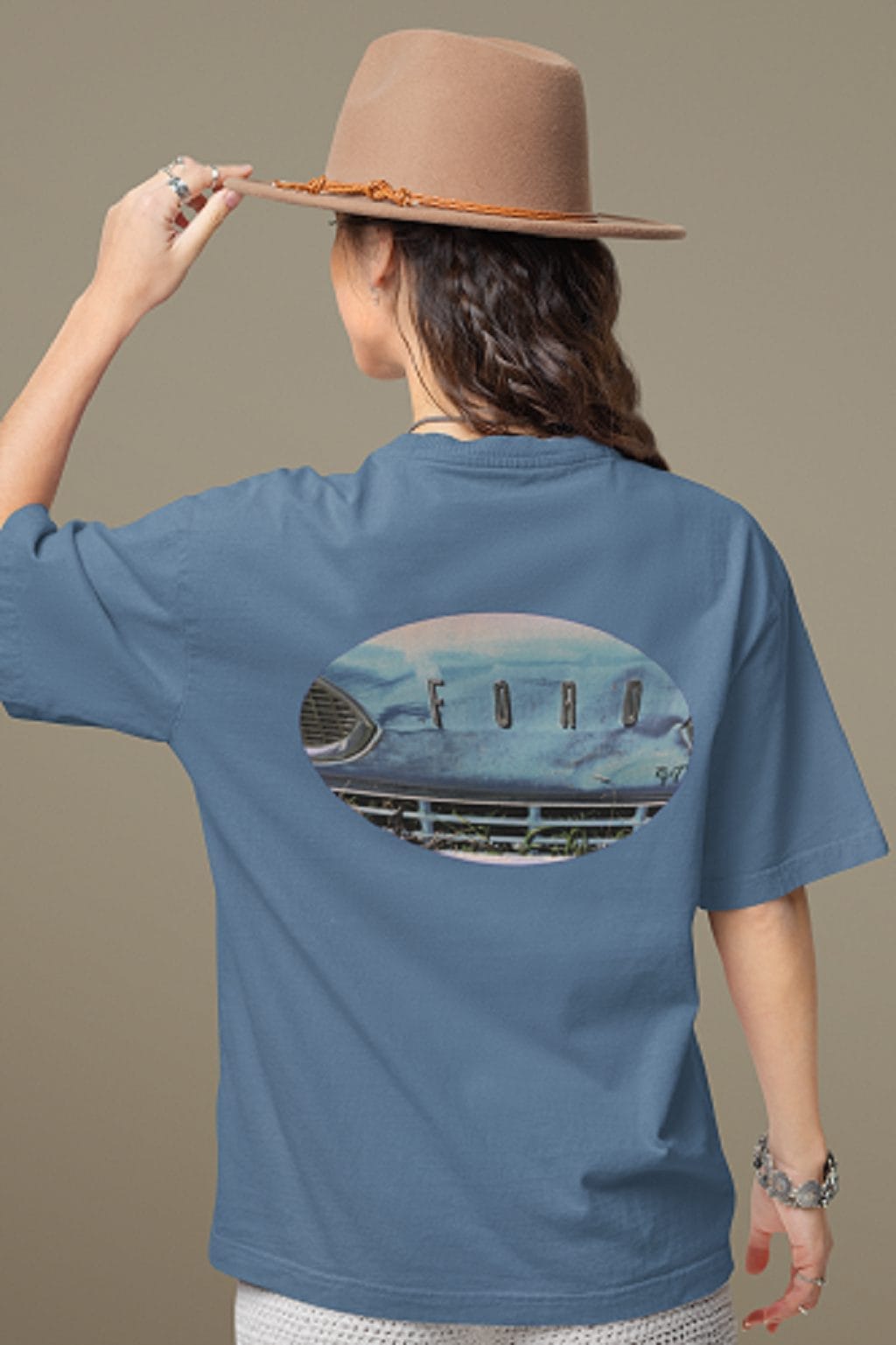 1964/65 Van Front Grill on a Soft-Style T-Shirt - Image 19