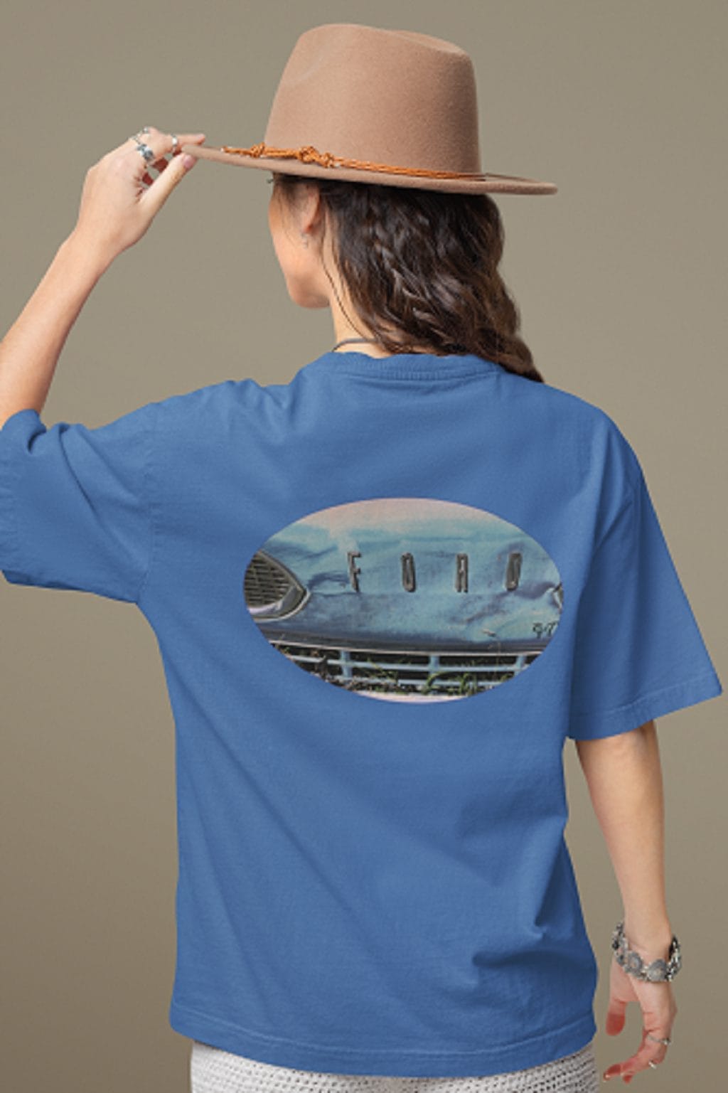 1964/65 Van Front Grill on a Soft-Style T-Shirt - Image 16