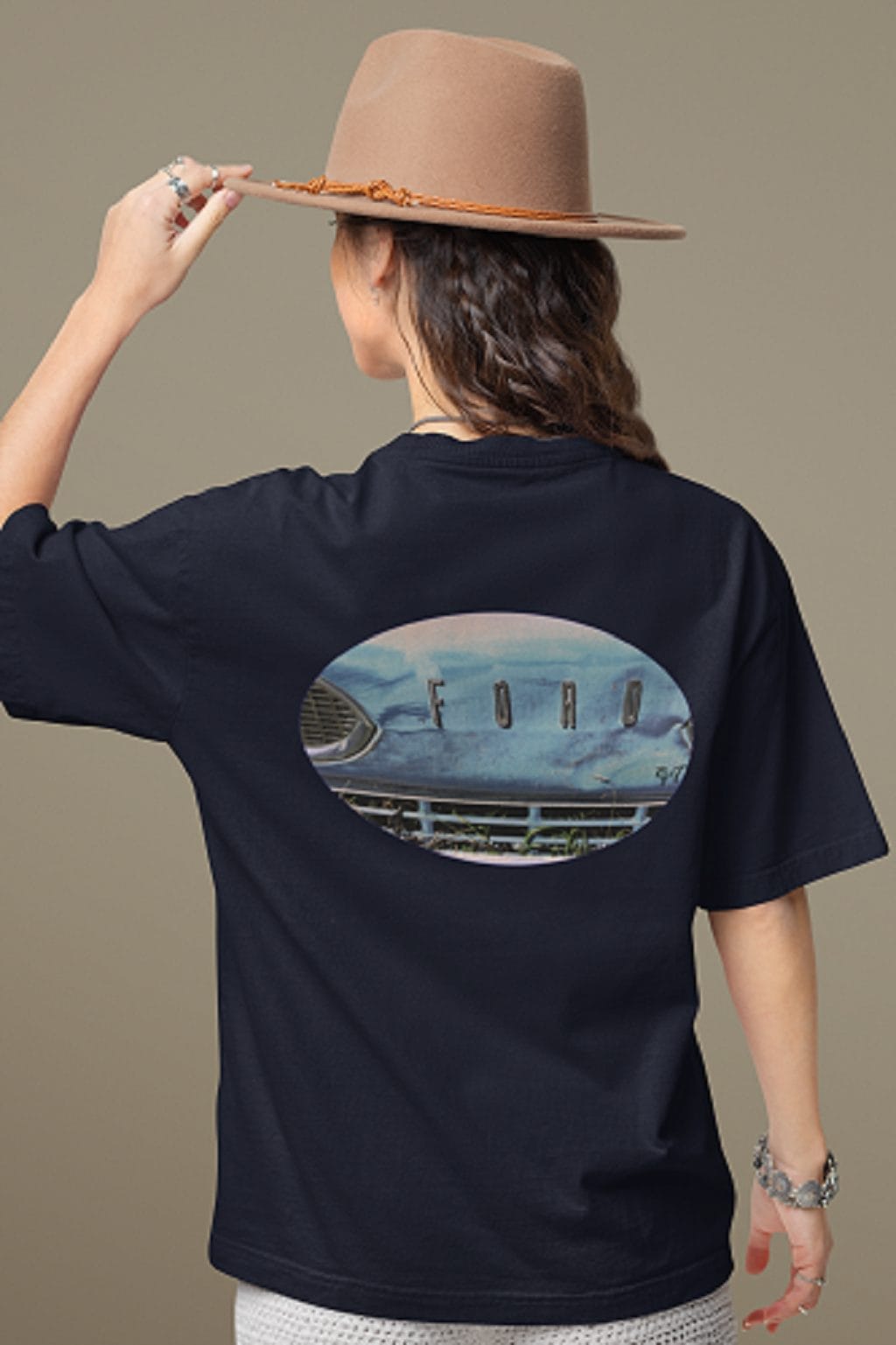 1964/65 Van Front Grill on a Soft-Style T-Shirt - Image 13