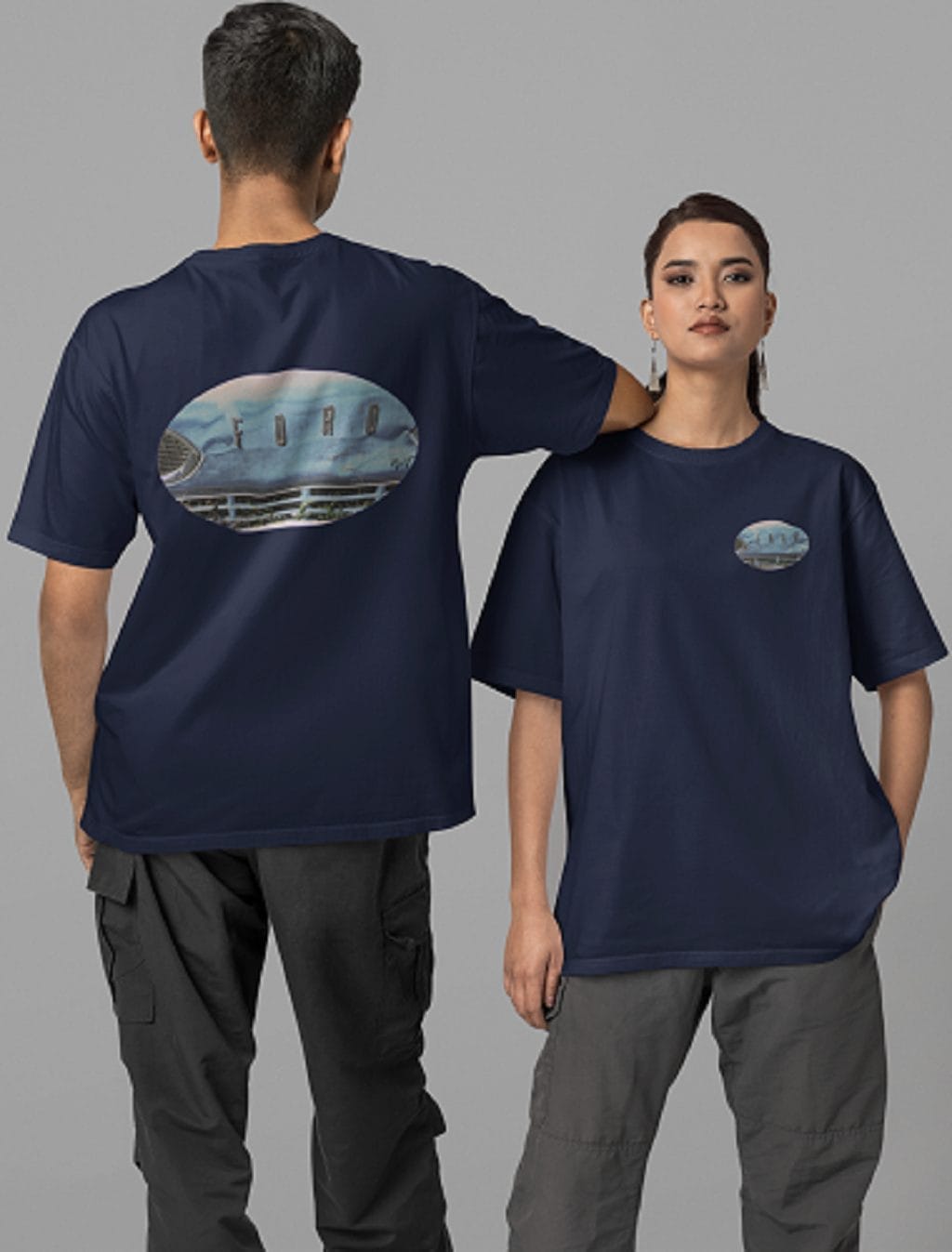 1964/65 Van Front Grill on a Soft-Style T-Shirt - Image 12