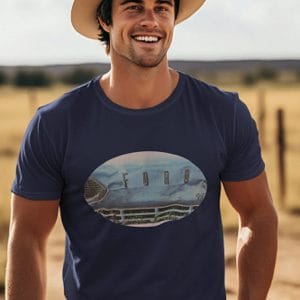 1964/65 Van Front Grill on a Soft-Style T-Shirt
