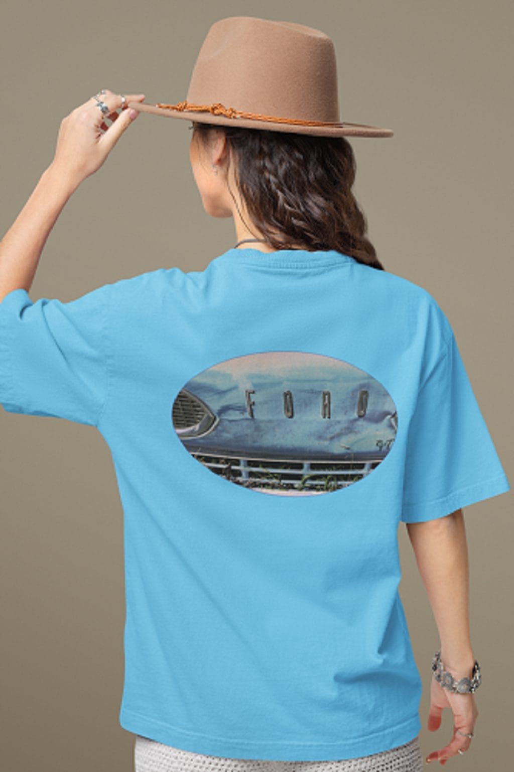 1964/65 Van Front Grill on a Soft-Style T-Shirt - Image 11