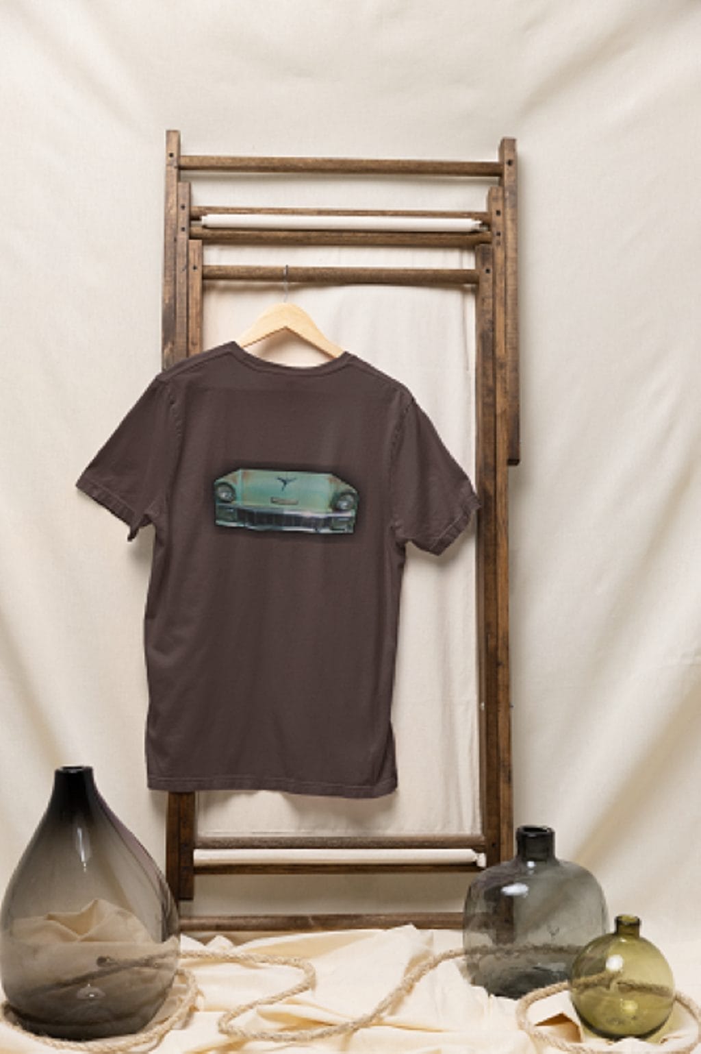 1956 Front End on a Soft-Style T-Shirt - Image 2