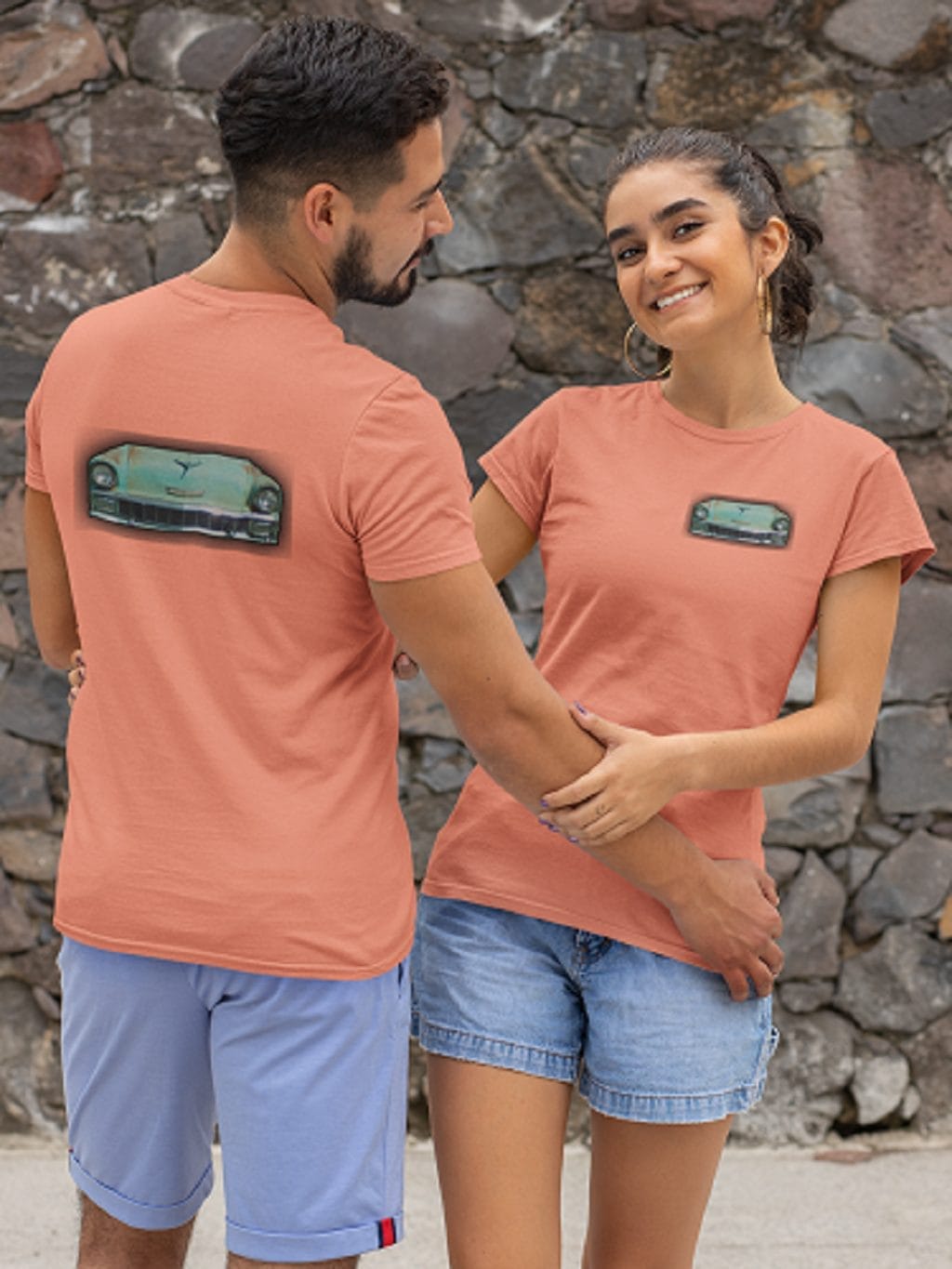 1956 Front End on a Soft-Style T-Shirt - Image 25