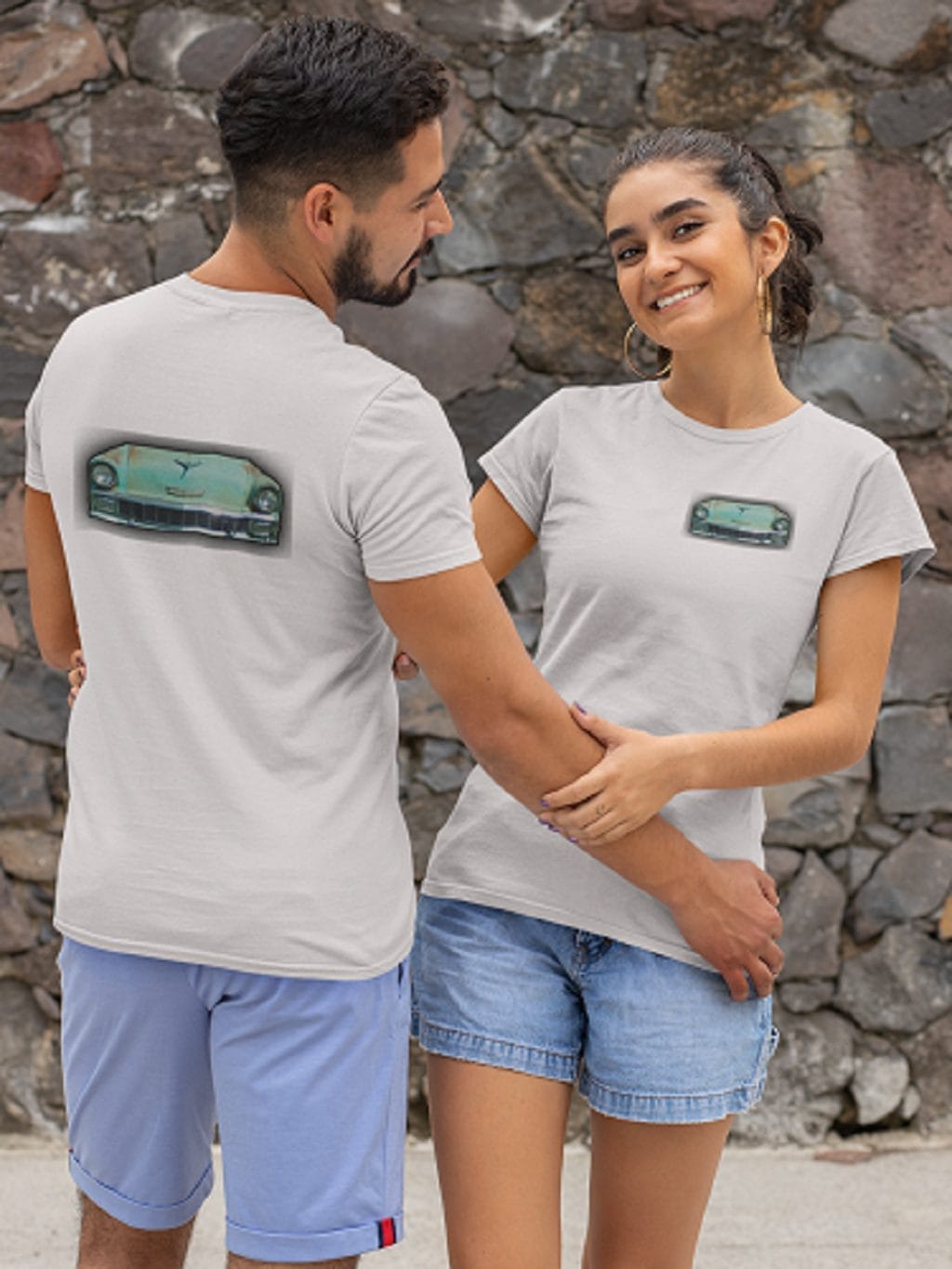 1956 Front End on a Soft-Style T-Shirt - Image 22