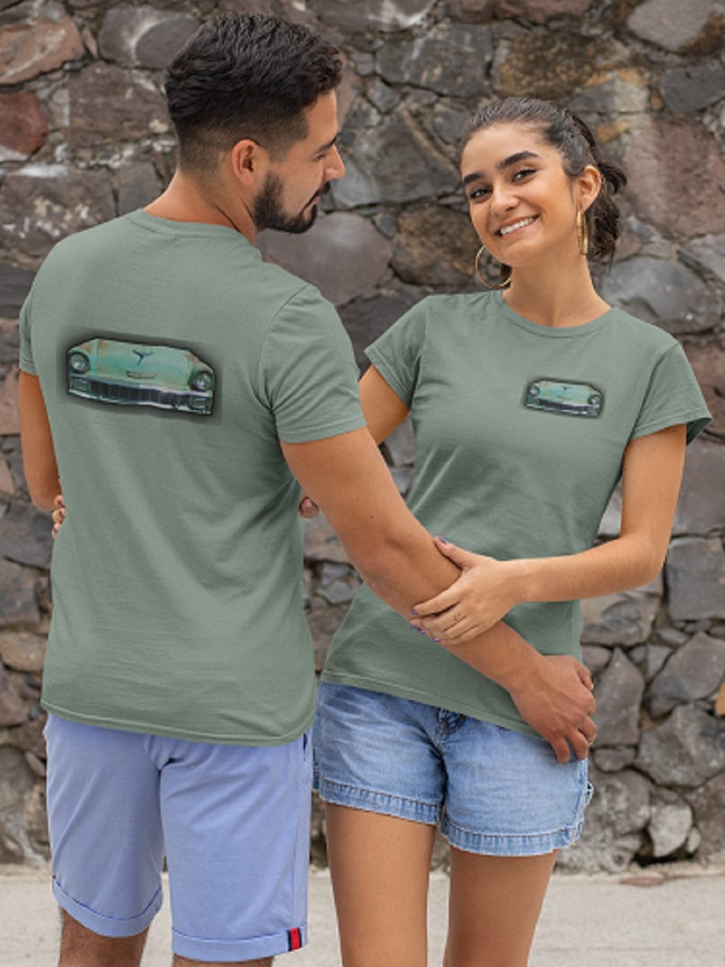 1956 Front End on a Soft-Style T-Shirt - Image 16