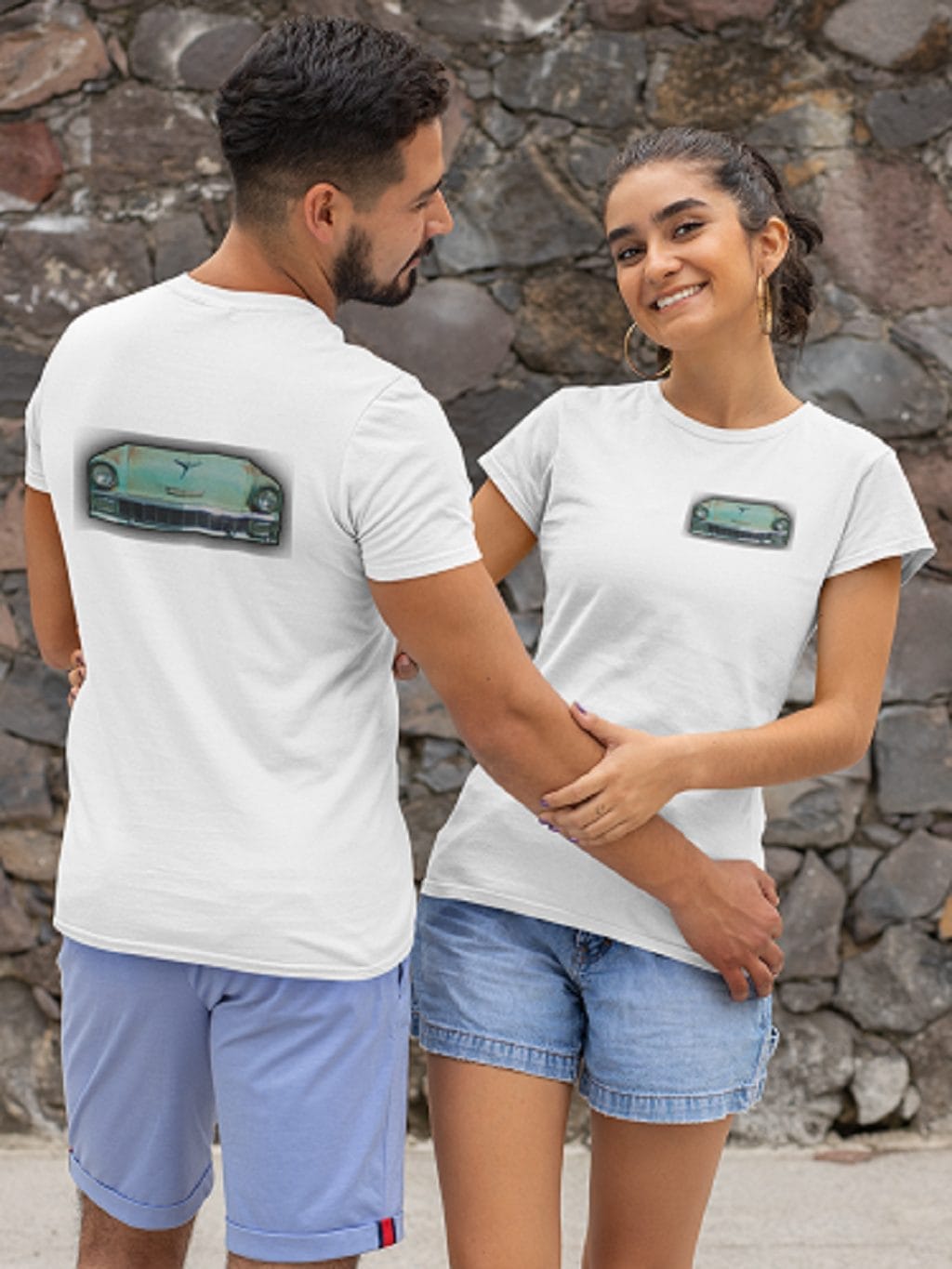 1956 Front End on a Soft-Style T-Shirt - Image 7