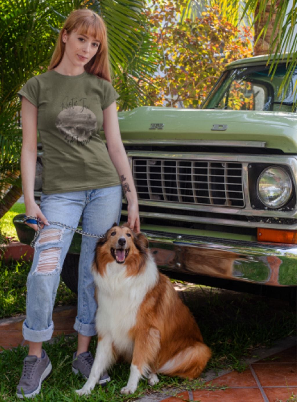 Classic Version of the Rustic Junk and Treasures Logo - Image 32