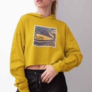 1969 Doo-dettes on a Cropped Hoodie