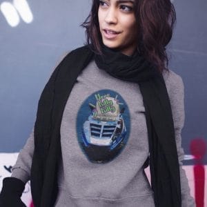 Here Kitty, Kitty on a Softstyle Midweight Crewneck