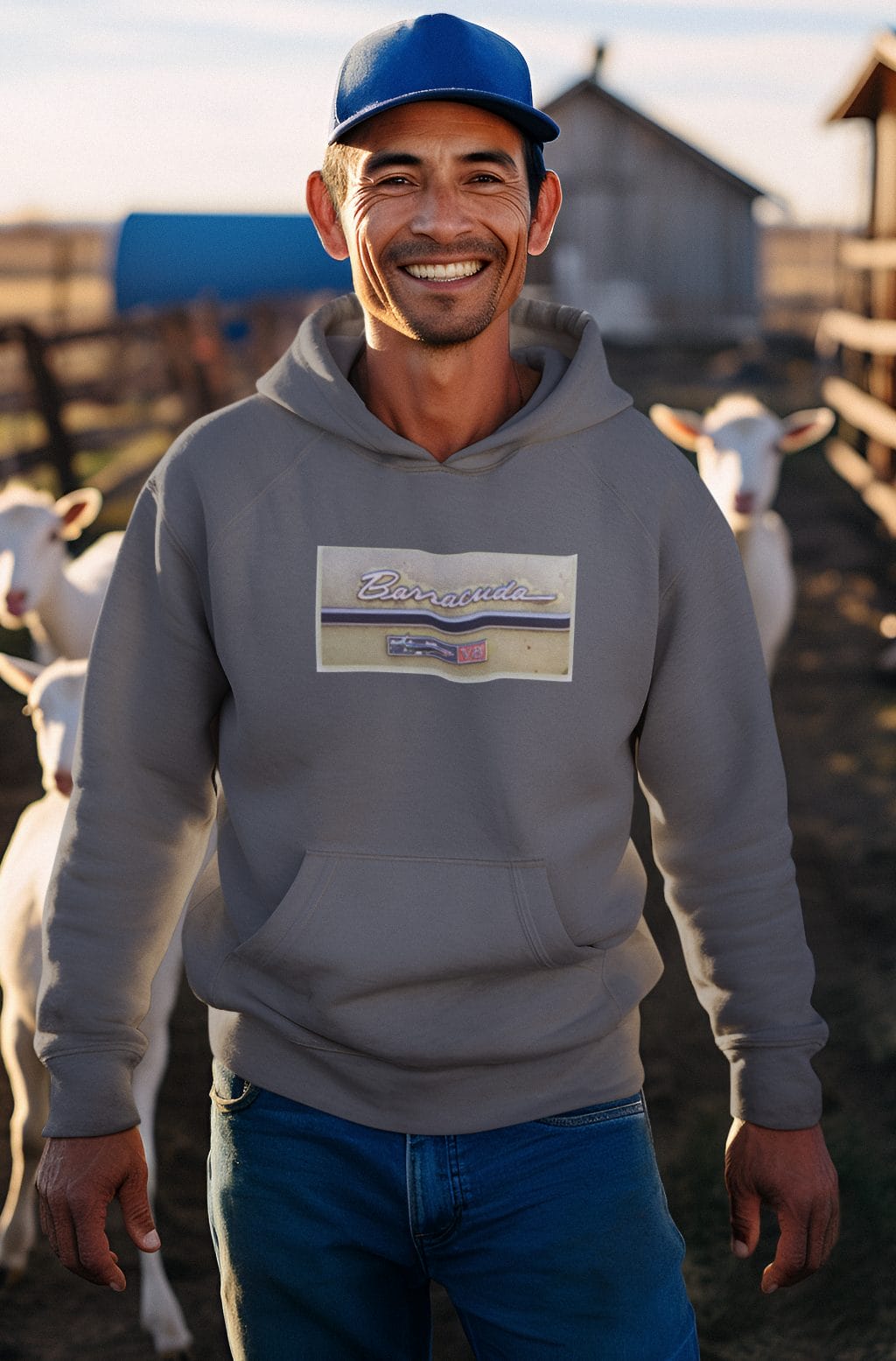 1968 Rear Side Emblem on a Soft Classic Hoodie - Image 12