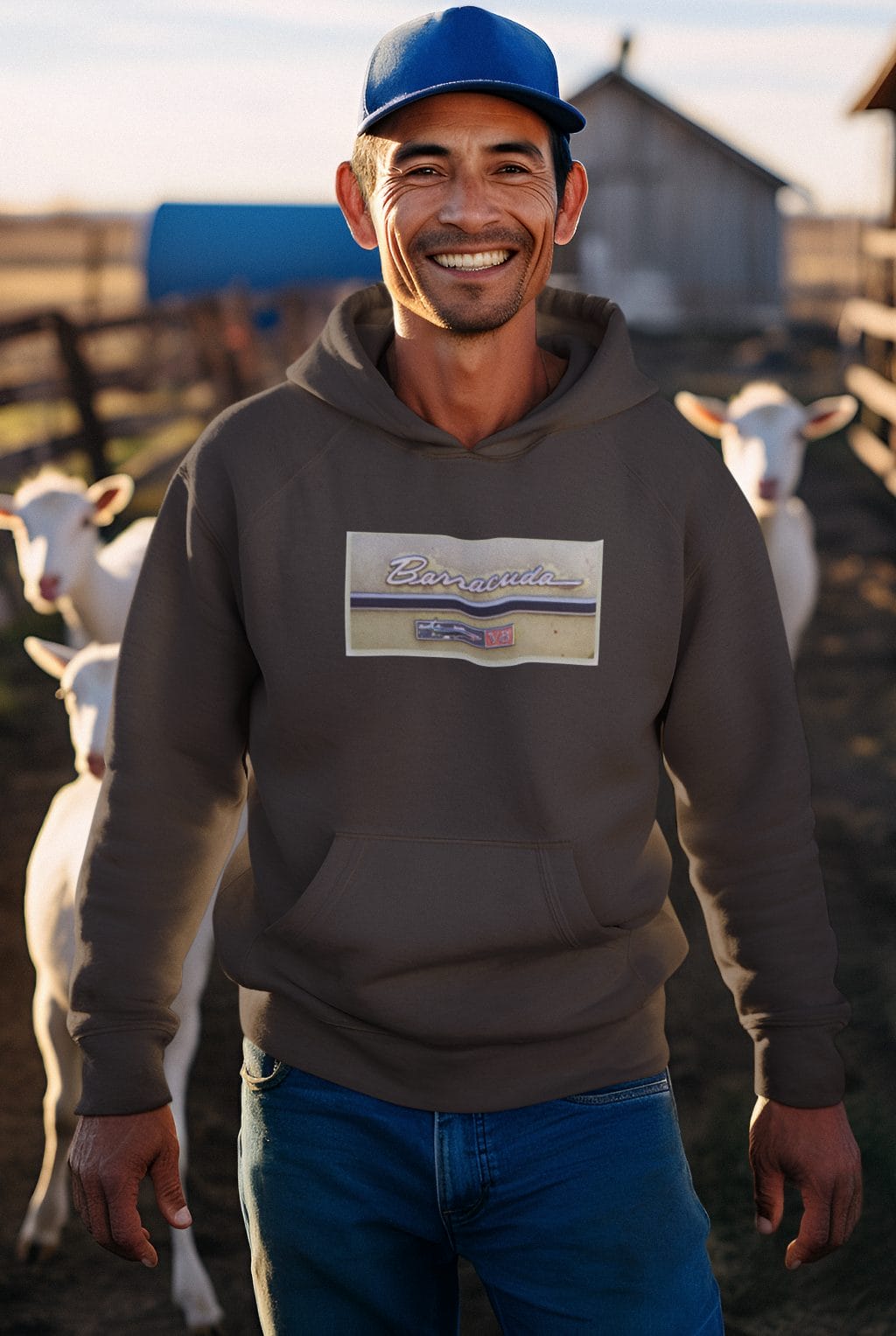 1968 Rear Side Emblem on a Soft Classic Hoodie - Image 17