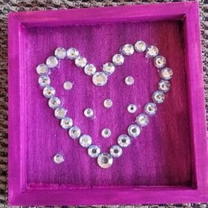 Heart Shadowboxes